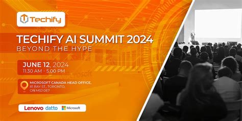 Techify AI Summit 2024: Beyond the Hype, Microsoft Canadian ...
