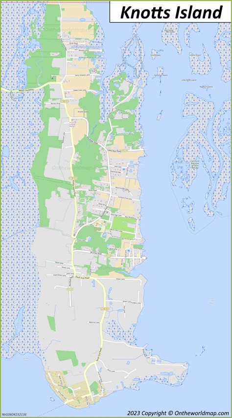 Knotts Island Map | North Carolina, U.S. | Detailed Maps of Knotts Island