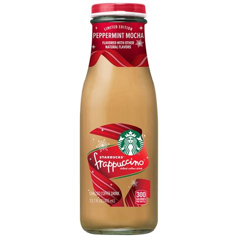Starbucks, Frappuccino, Peppermint Mocha Flavored, Chilled Coffee Drink ...