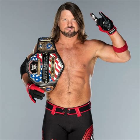 AJ Style Former WWE US Champion | Aj styles wwe, Wrestling wwe, Pro ...
