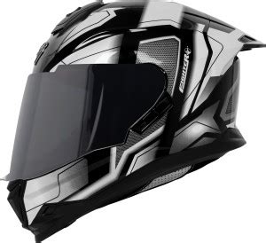 Steelbird SBH-57 Fighter F3 ISI and DOT Certified Full Face Helmet for ...
