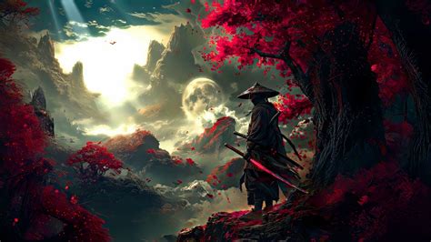 Samurai of the Eternal Dojo - LiveWallpapers4Free.com