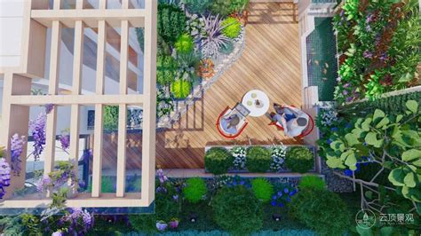 三十平露台怎么打造花园,14个30㎡露台花园实景图案例给你答案 - 成都青望园林景观设计公司