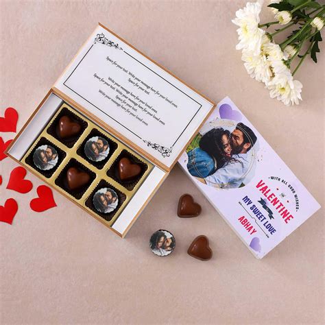 My Sweet Love Valentine Personalised Chocolate Box