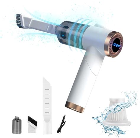 Buy KIKIMO Car Vacuum Cleaner for Jeep, Foldable Cordless Mini Car ...