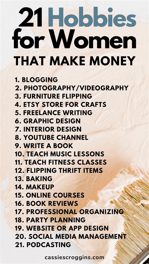 21 Best Hobbies for Women That Make Money in 2023