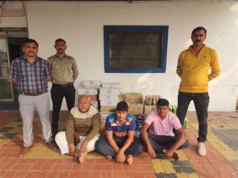 Surat district LCB police busted new alchemy of bootleggers; Liquor ...