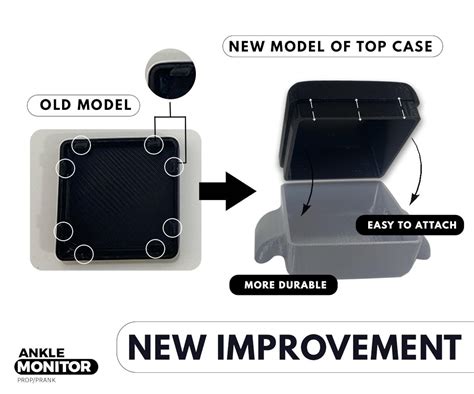 Ankle Monitor & Flashing Light Ankle Monitor, Ankle Monitor Prop, Fake ...