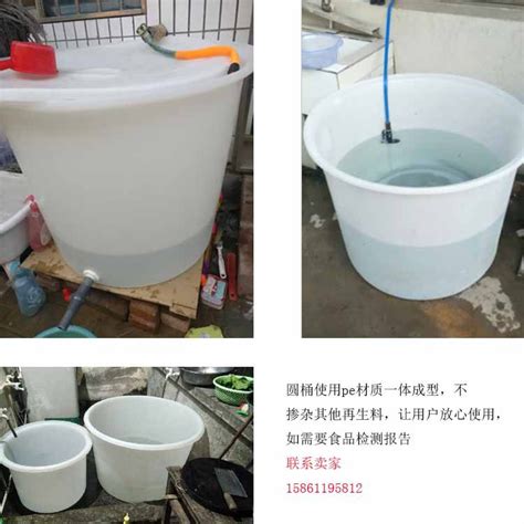 扬州150升装水圆桶圆形塑料桶 牛筋加厚圆桶生产厂家PE桶水箱-阿里巴巴