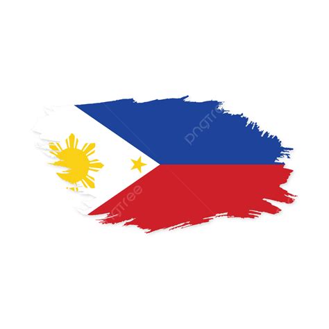 Philippines National Flag Vector With Transparent, Philippines, Philippines Flag, Philippines ...