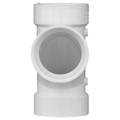 Charlotte Pipe PVC004001000 Schedule 40 2 in. Hub x 2 in. Dia. Hub PVC ...