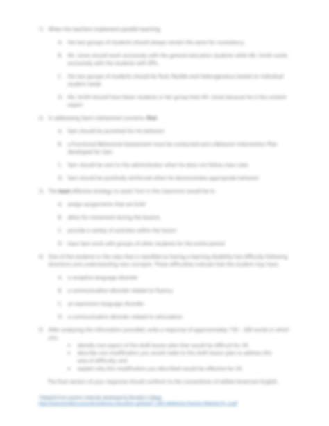 SOLUTION: Eas workshop practice test - Studypool