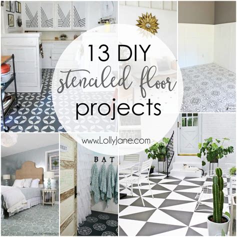 Floor Stencils For Tile