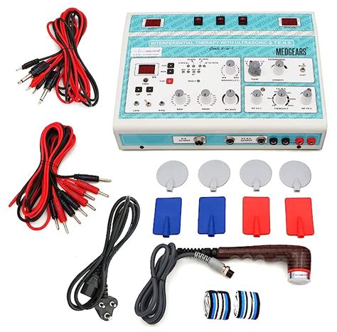 MEDGEARS 3 in 1 IFT Ultrasound Tens Physiotherapy Machine ...