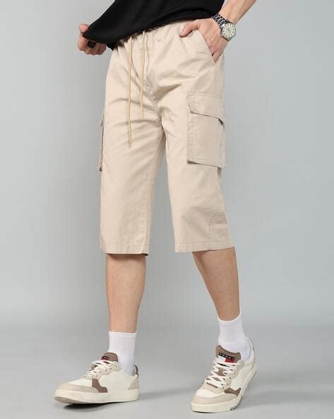 Buy Stone Shorts & 3/4ths for Men by Shein Online | sheinindia.in