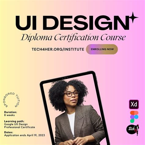User Interface Design Diploma Certification Course, April 24 to June 21 ...