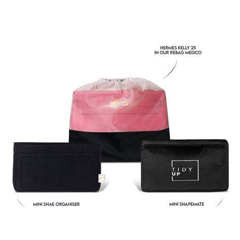 TidyUp Care Combo for Hermes Kelly 25 | Felt Bag Organizer, Velvet ...