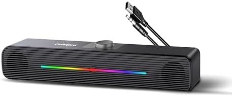 Amazon.in: Buy FRONTECH 1.0 USB Powered Multimedia Speakers with RGB ...