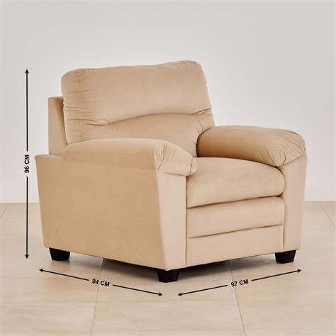 Buy Mojo Velvet 3+1+1 Seater Sofa Set - Beige from Home Centre at just ...