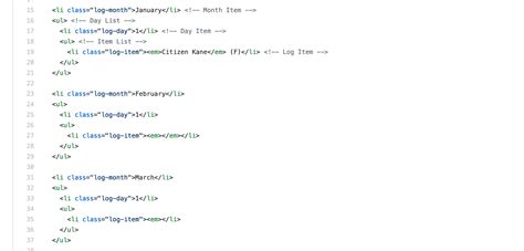 Image result for Media Log Example