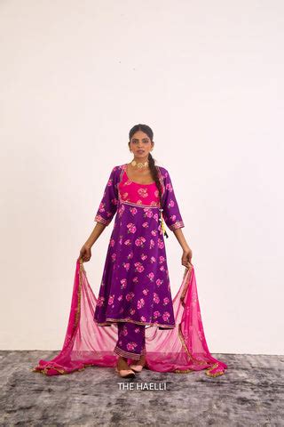 Raavi Purple Kurta Set – The Haelli