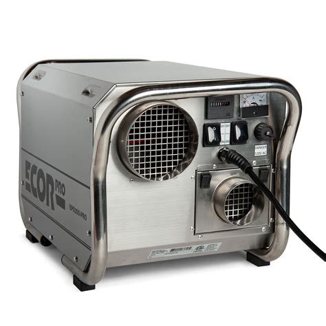EPD200-PRO DryFan 200 Pint Stainless Steel Desiccant Dehumidifier