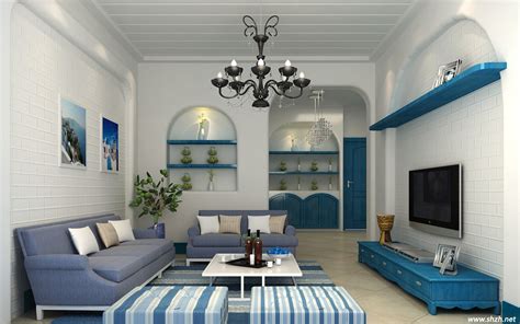 地中海风格设计表现|空间|家装设计|效果图制作小静 - 原创作品 - 站酷 (ZCOOL)