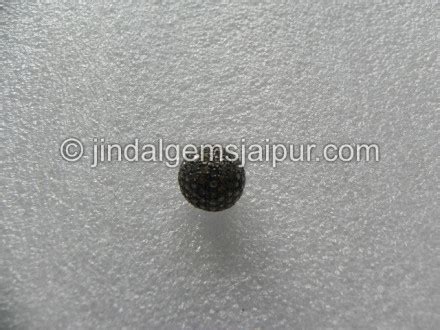 Amazing Diamond Studded Silver Beads - Jindal Gems Jaipur