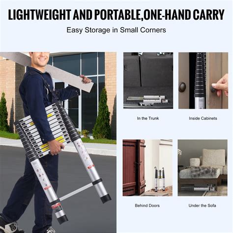 Image result for Telescoping Extension Ladder