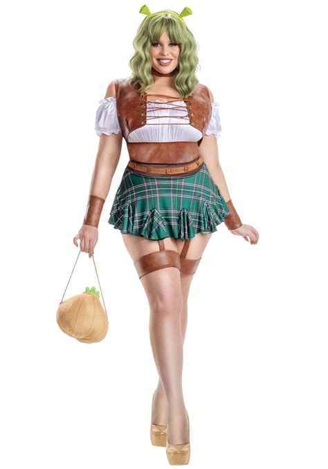 Women's Plus Size Sexy Swamp Ogre Costume | Movie Costumes