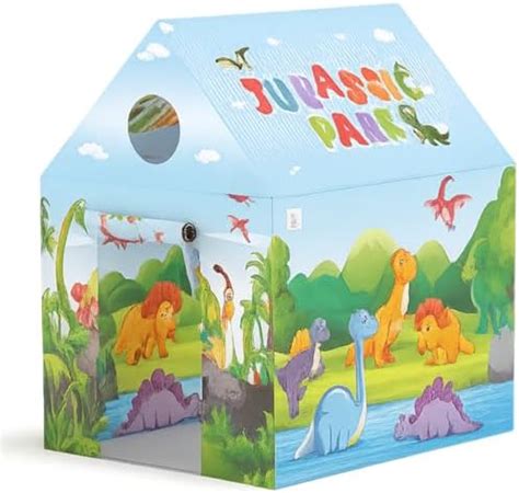 Buy Mini Explorer Dino Park Themed Play Tent House for Kids Toys for 2 ...