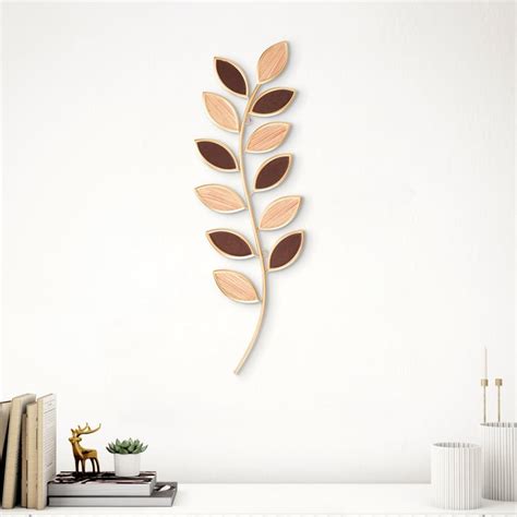Buy Panorama Ather Metal Leaf Wall Art from Home Centre at just INR 1199.0