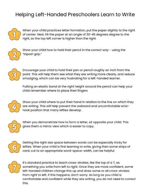 Free Handwriting Practice For Left-Handed Children | Kids Activities Blog