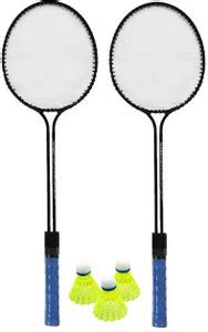 Trego 2 PC Badminton set with 3 Nylon shuttle cock Badminton Kit - Buy ...
