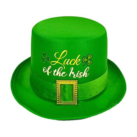 St Patricks Day Savings! PRETXORVE St Patricks Day Hats with Light St ...