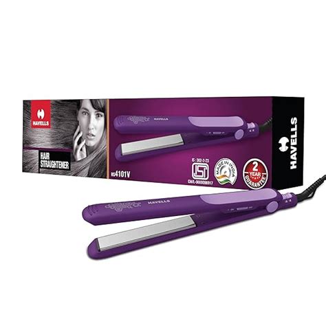 Havells HS4101 Ceramic Plates Fast Heat up Hair Straightener ...