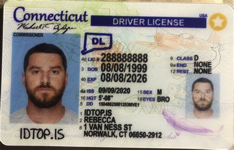 Connecticut Fake ID | Buy Scannable Fake IDs | IDTop