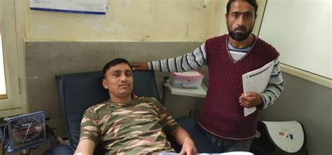 CRPF Jawan Puts Humanity Above All Donates Blood To Save A Mother Her ...