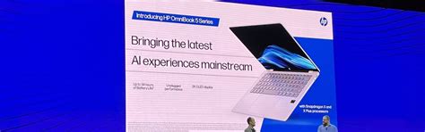 HP toont OmniBook 5-laptops met Qualcomm-chips en oledschermen vanaf ...