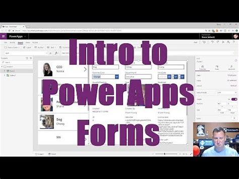 Power Apps Creating a Form 的图像结果