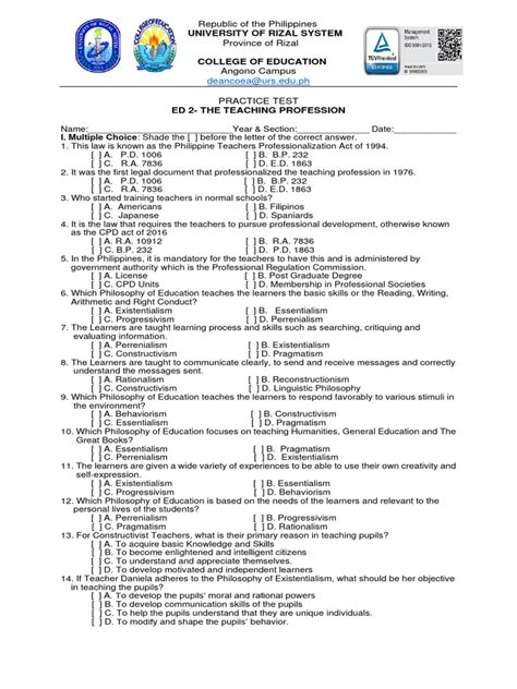 Image result for Ed Performance Test Examples