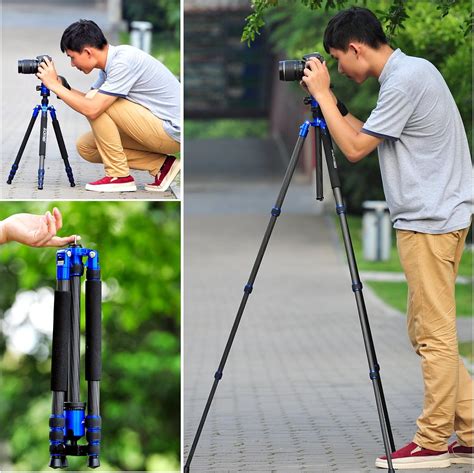 Zomei Z-818C Portable Carbon Fiber Tripod Monopod India | Ubuy