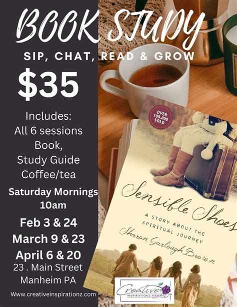 Sensible Shoes BOOK STUDY , Creative Inspirationz Gallery, Manheim, 3 ...