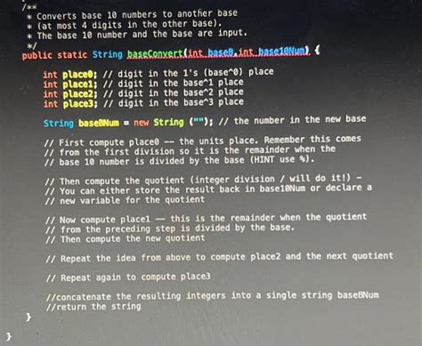 Image result for Base 10 Java Code