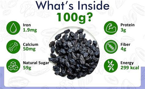 Kaul's Raisins – Premium Seedless Kishmish 500g | Golden Long Raisins ...