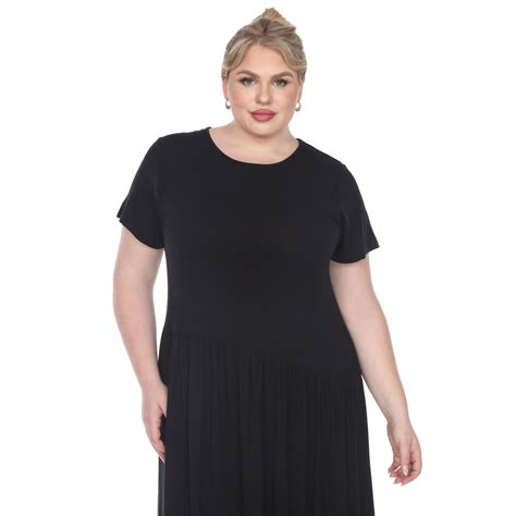 Short Sleeves Maxi Dress - Plus – Dressbarn