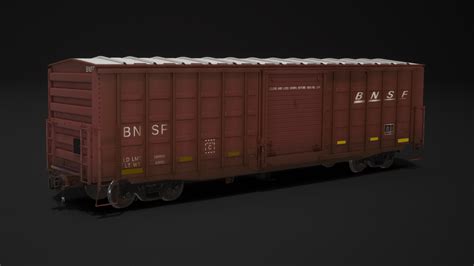 BNSF Boxcar - Train Sim Community