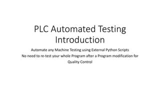 Image result for PLC Testing Tutorial