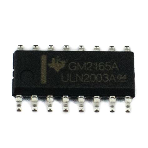 Buy ULN2003A – NPN Darlington Transistor Array Chip – SOP-16 at HNHCart.com