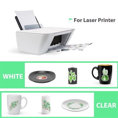 Koala 10 Sheets WHITE Waterslide Decal Paper for | Ubuy India